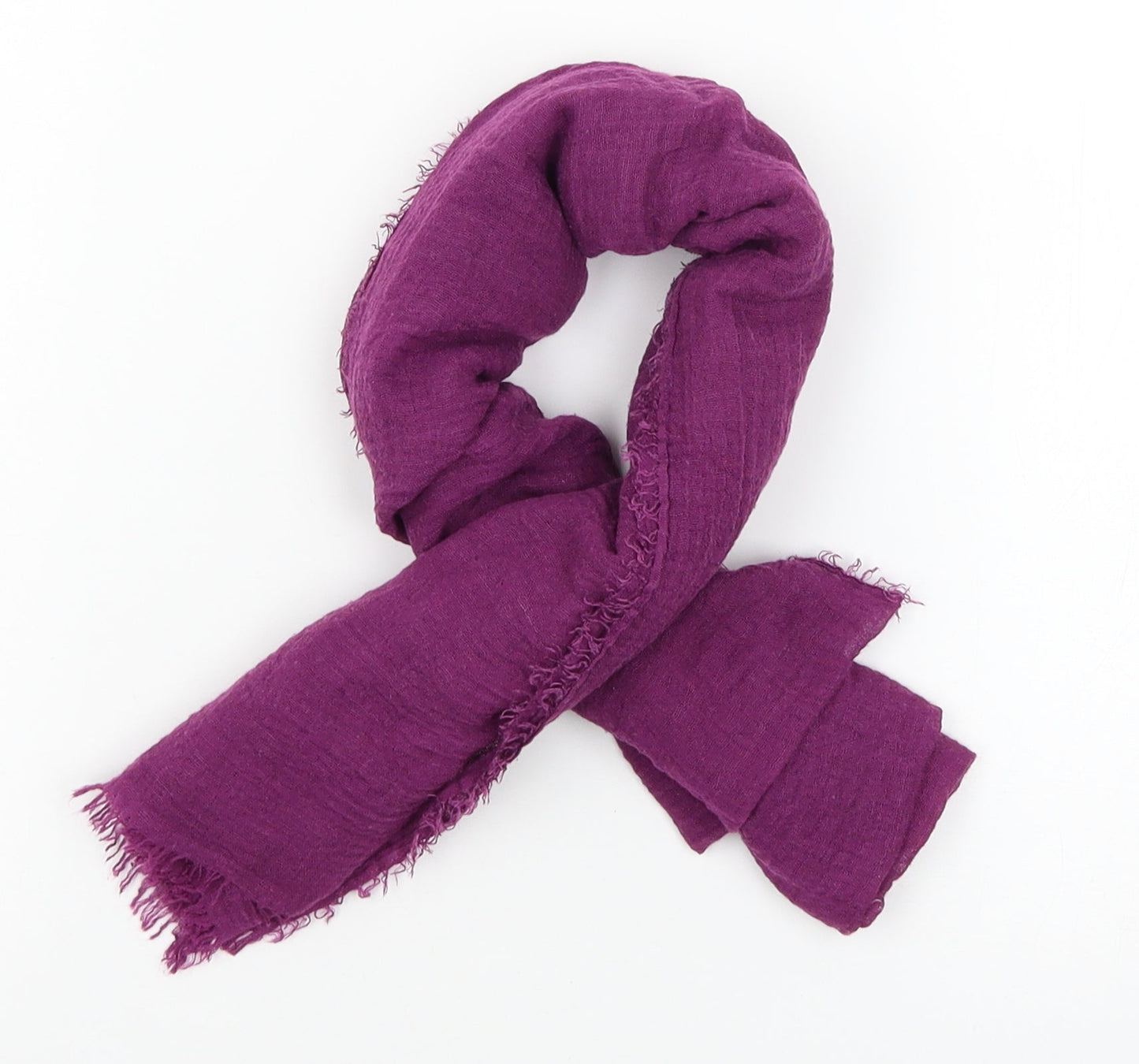 Preworn Womens Purple  Jersey  Scarf