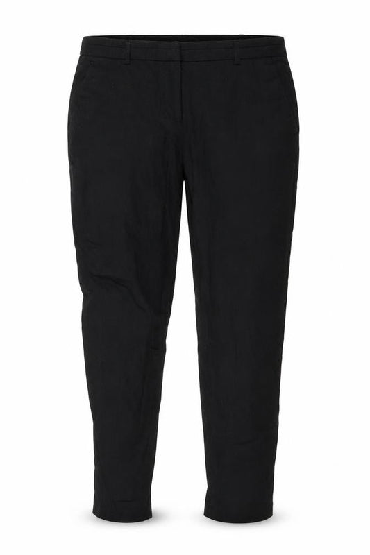 Front view of Atmosphere women’s black trousers, size UK 10, 26-inch leg