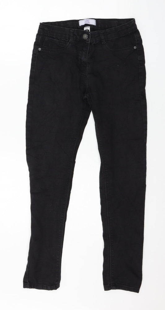 St Bernard  Womens Black  Denim Skinny Jeans Size 26 in L27 in