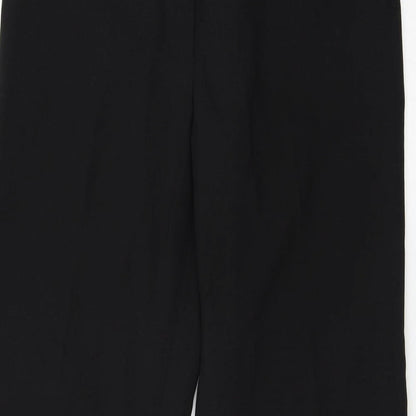 Xe Womens Black   Trousers  Size 12 L31 in