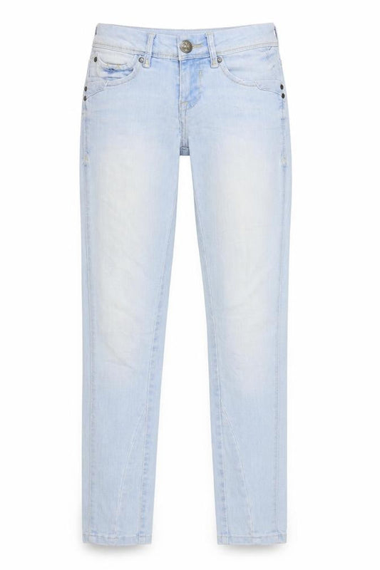 Bershka Womens Blue  Denim Skinny Jeans Size 6 L28 in