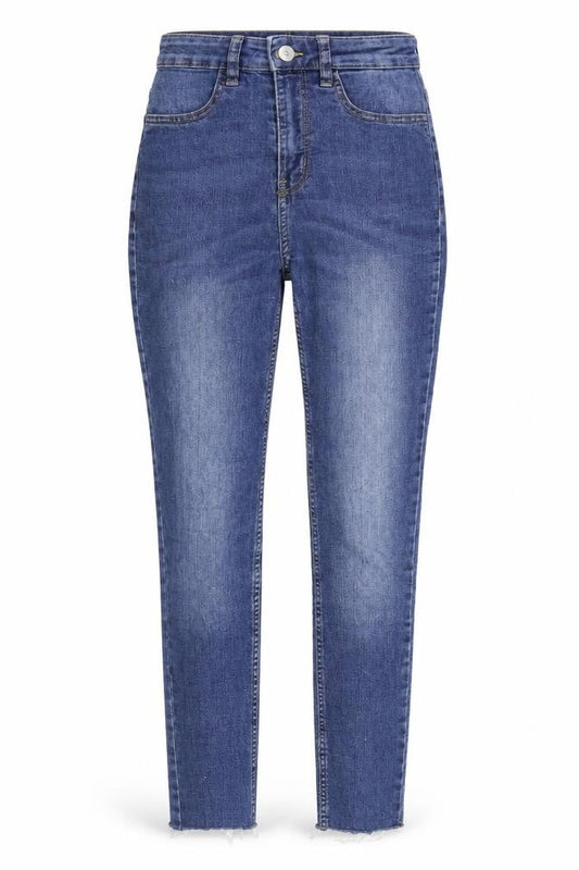 H&M Womens Blue  Denim Skinny Jeans Size 6 L28 in