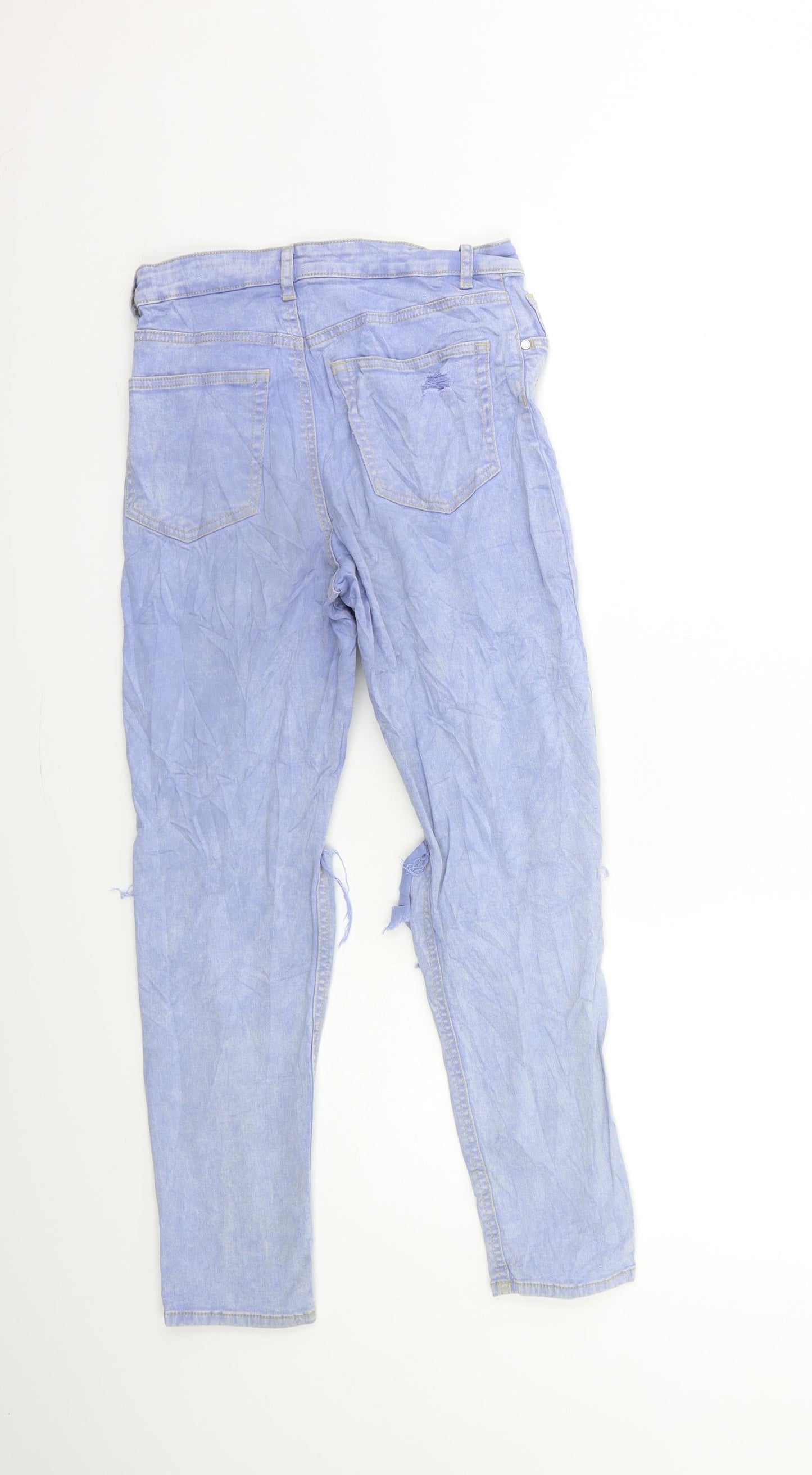 H&M Girls Blue  Denim Skinny Jeans Size 12 Years