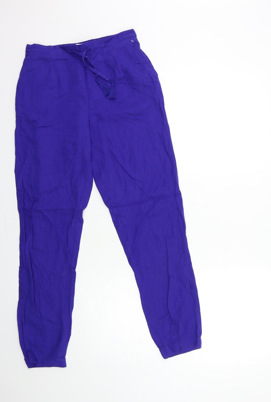 Cache Cache Womens Blue   Trousers  Size 8 L29 in