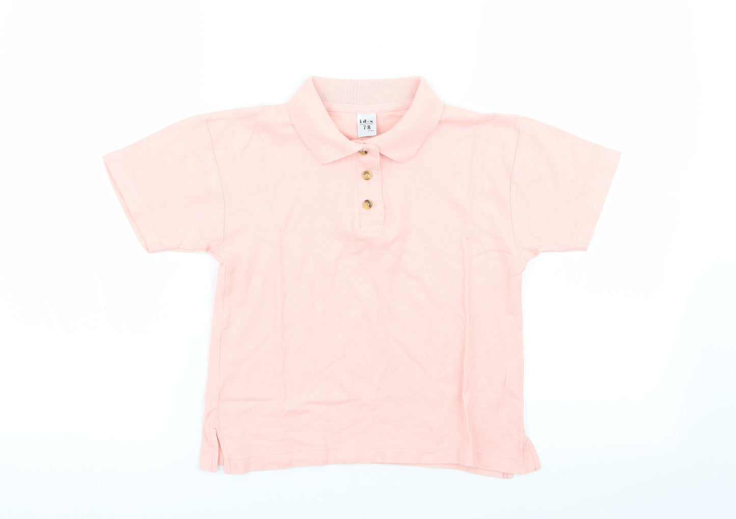 IDX Boys Pink   Basic Polo Size 7-8 Years