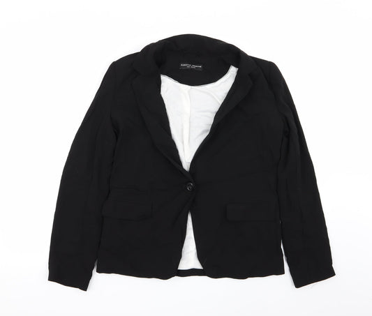 Dorothy Perkins Womens Black   Jacket Blazer Size 10