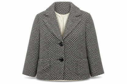 TCM Womens Multicoloured Check  Jacket Coat Size 12