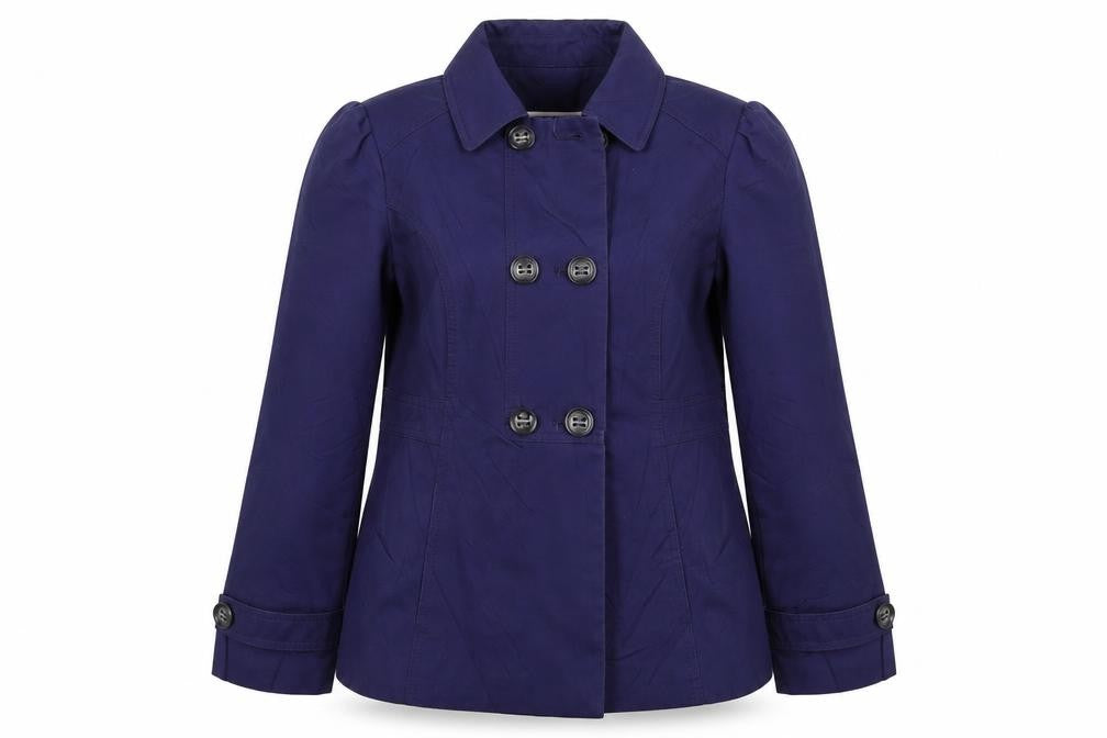 Marks & Spencer Womens Purple   Overcoat Coat Size 12