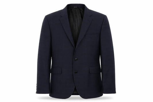 Cedar Wood State Mens Blue Check  Jacket Blazer Size 44