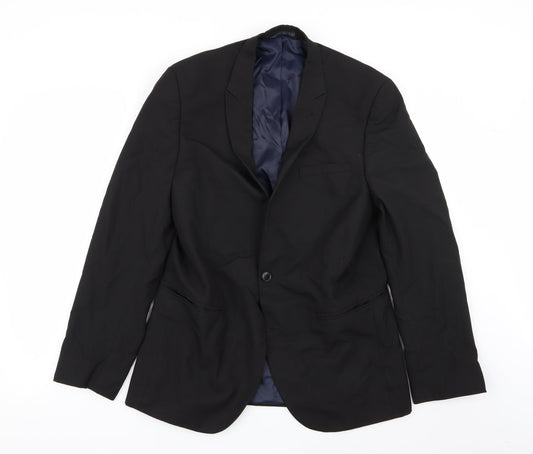 NEXT Mens Black   Jacket Blazer Size 40