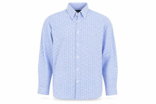 BHS Mens Multicoloured Check   Button-Up Size M