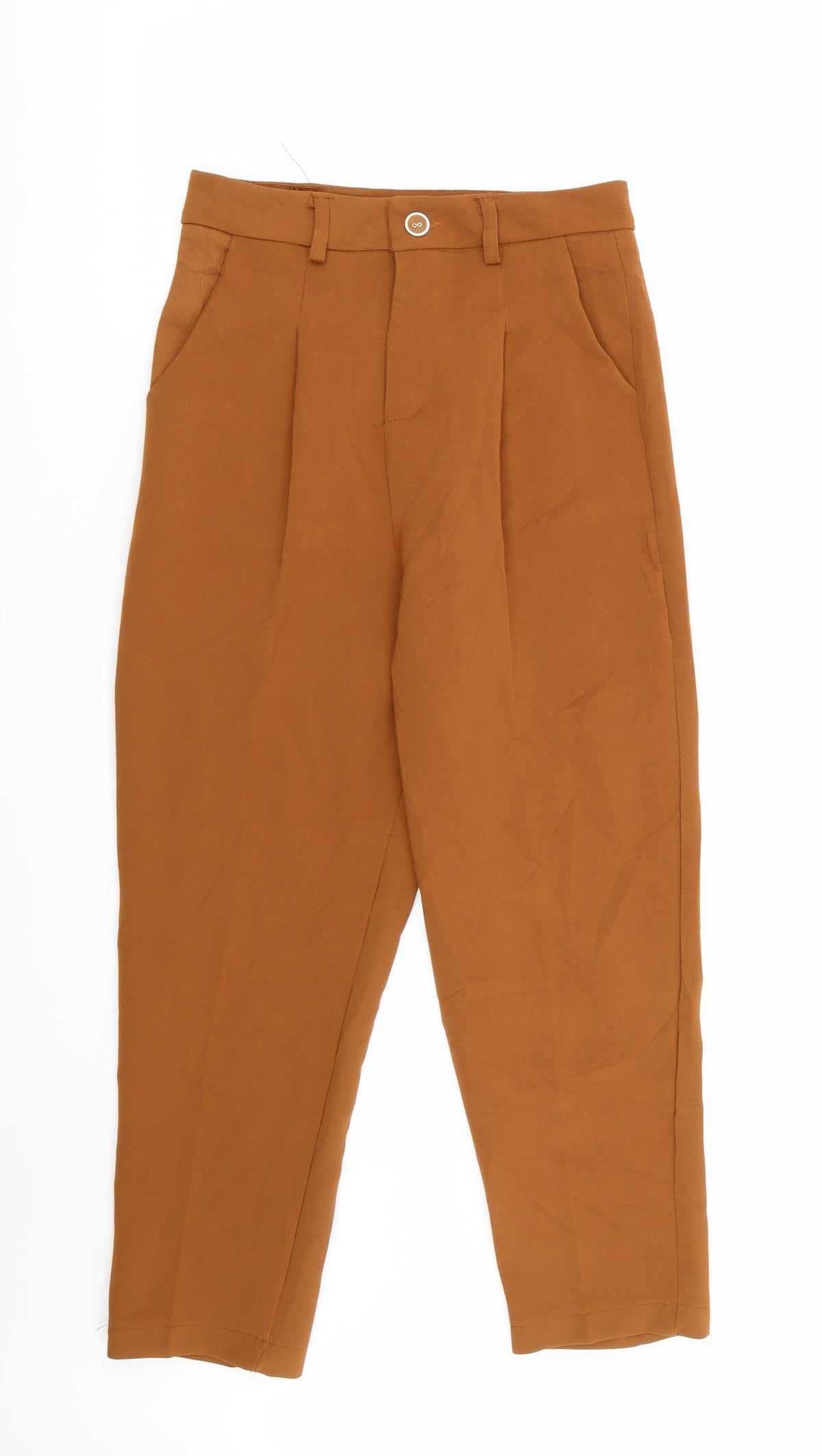 xinshishan Womens Brown   Trousers  Size M L22 in