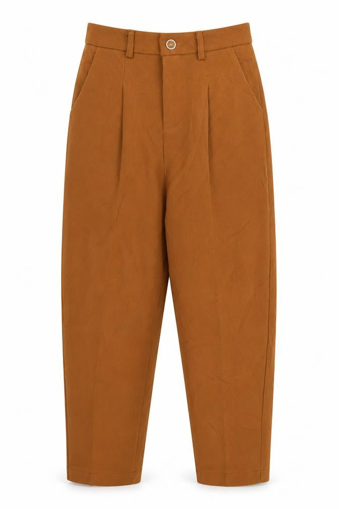xinshishan Womens Brown   Trousers  Size M L22 in