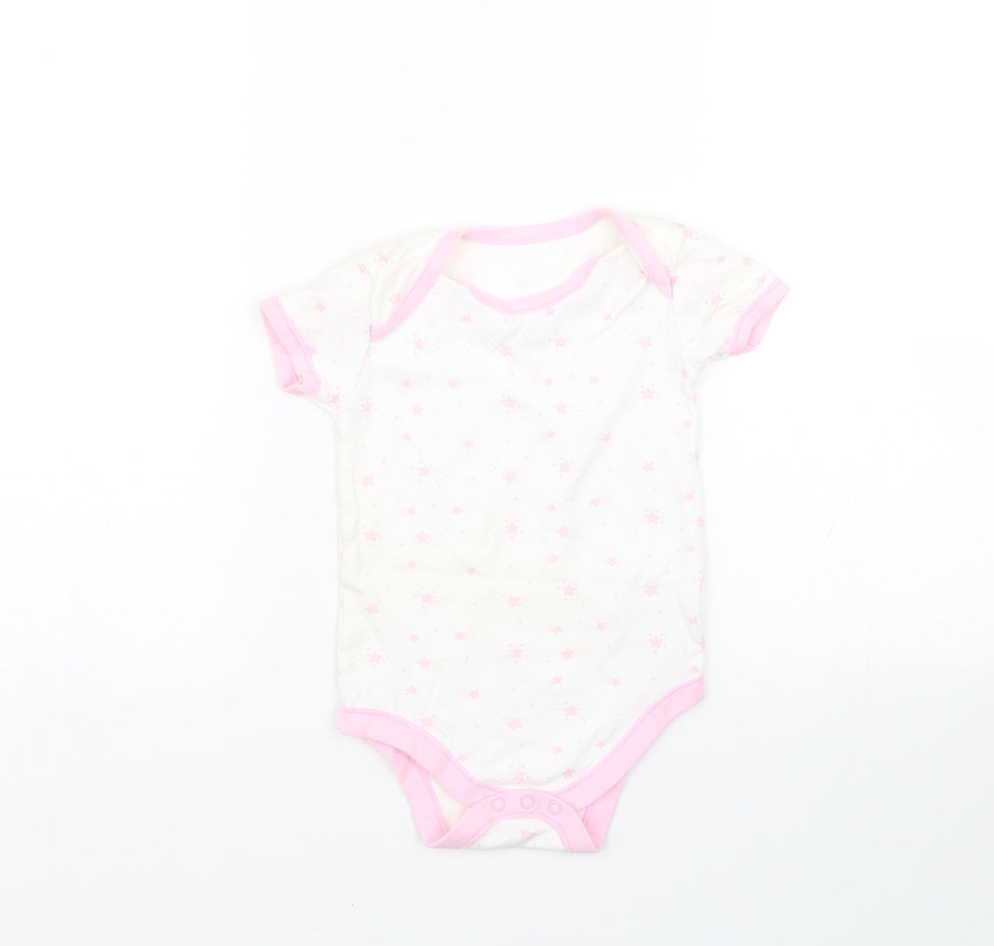 Matalan Baby White Polka Dot  Babygrow One-Piece Size 18-24 Months