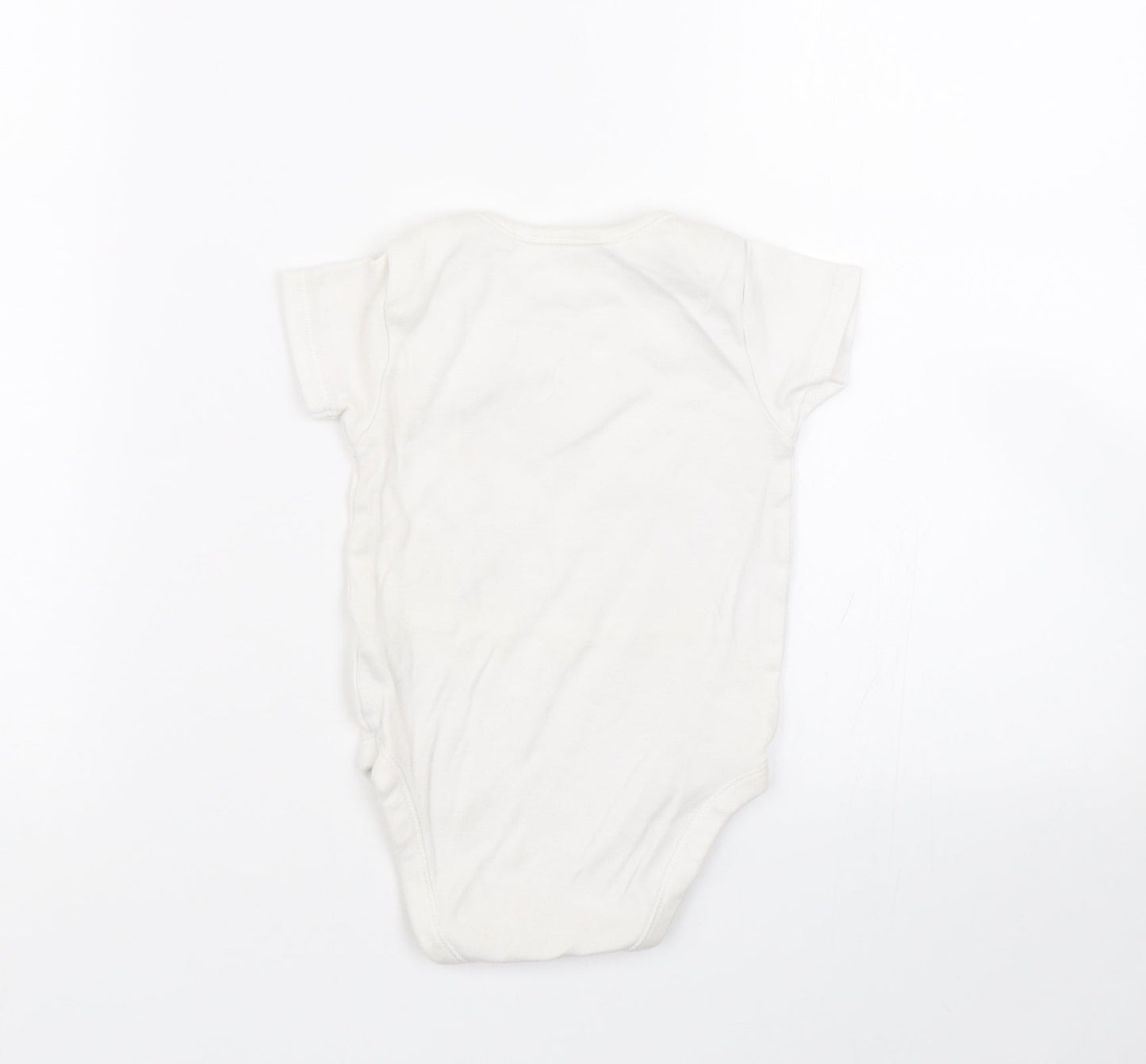 Nutmeg Baby White   Babygrow One-Piece Size 18-24 Months
