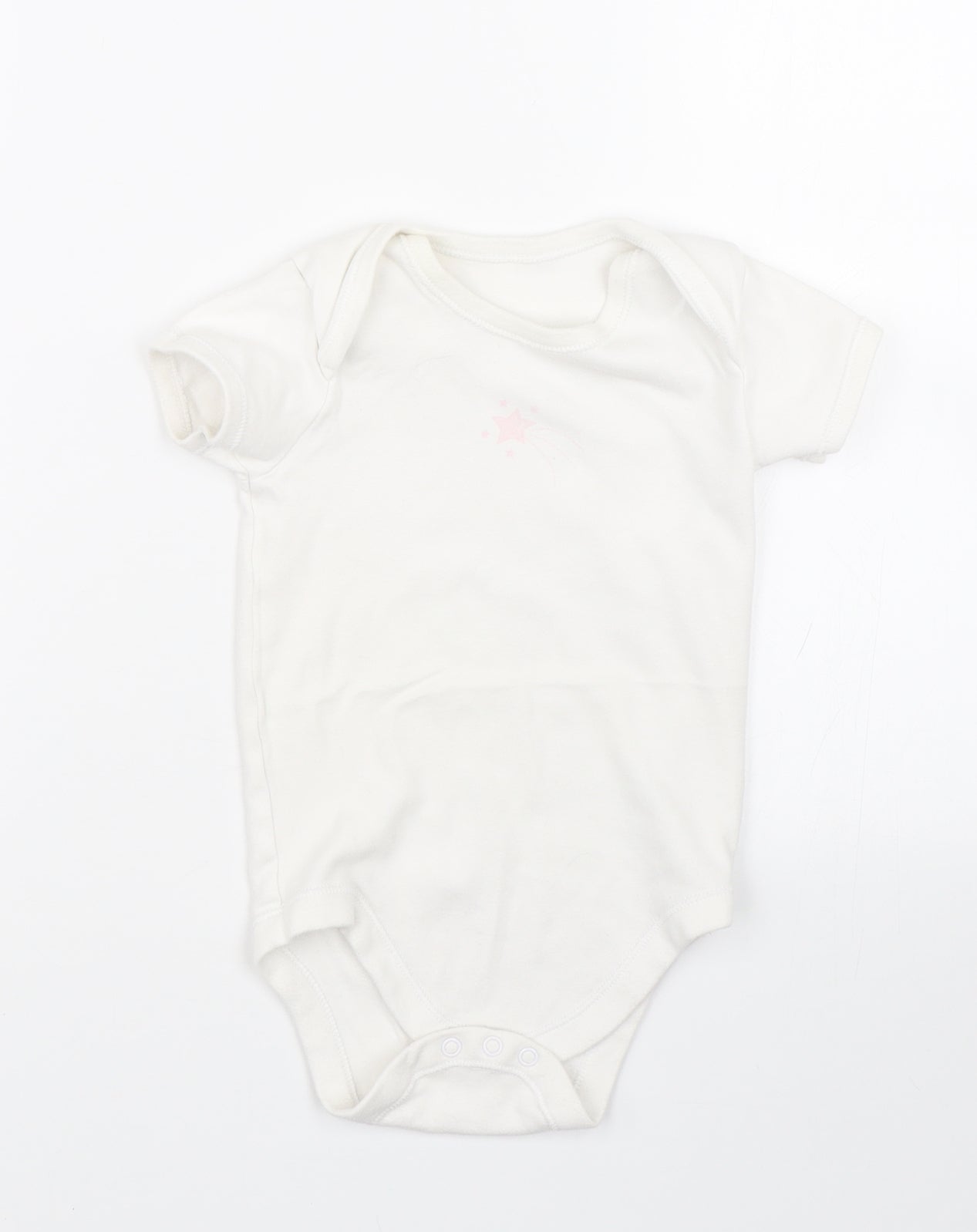 Matalan Baby White   Babygrow One-Piece Size 18-24 Months