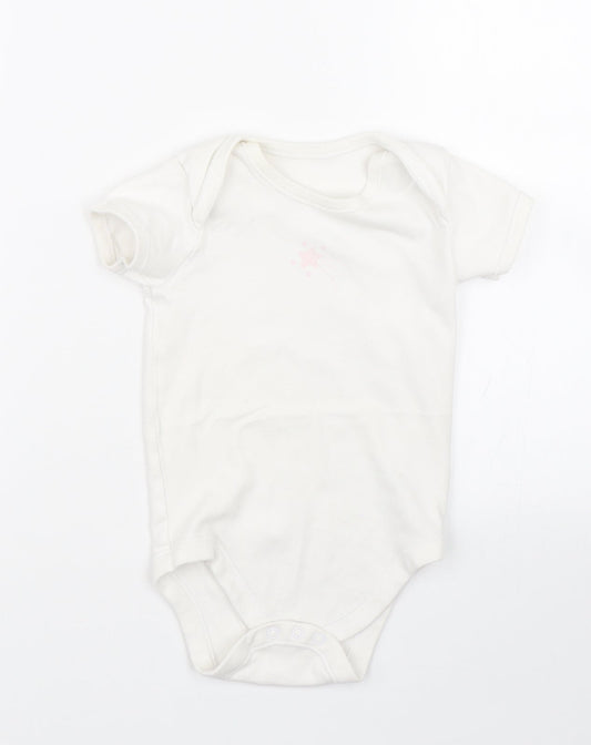 Matalan Baby White   Babygrow One-Piece Size 18-24 Months