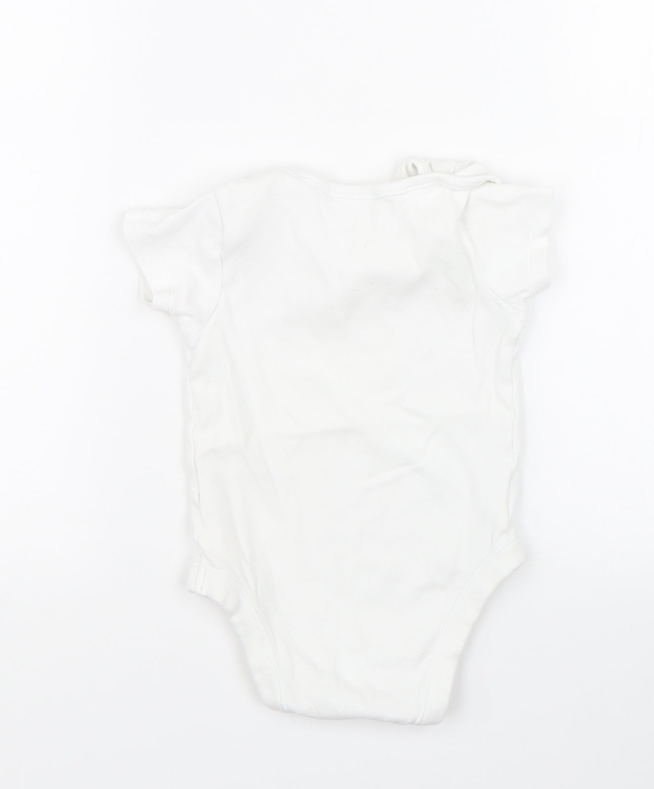 Nutmeg Baby White   Babygrow One-Piece Size 18-24 Months