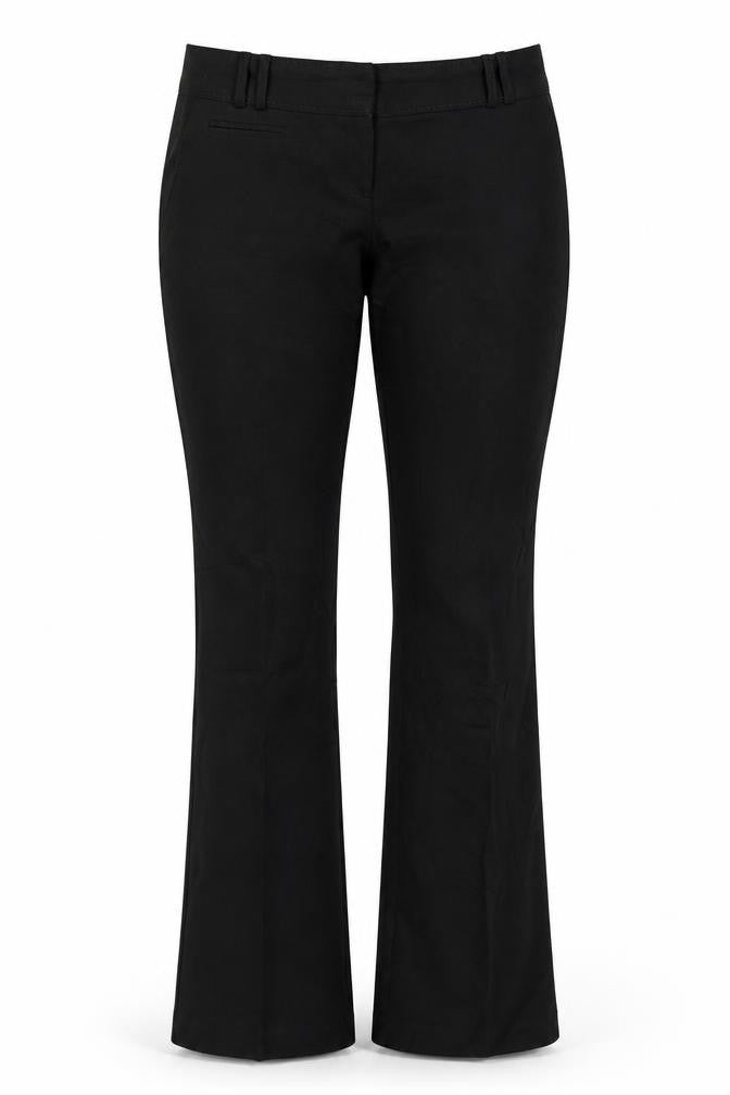 Peacocks Womens Black   Trousers  Size 10 L30 in