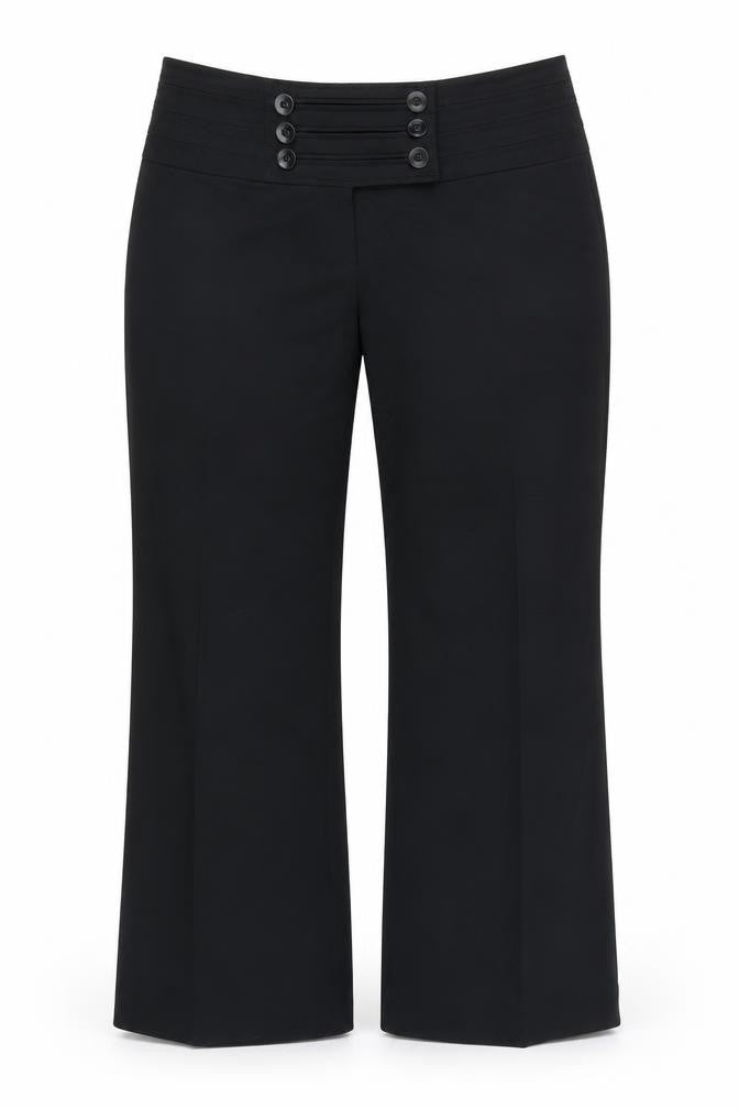 Marks & Spencer Womens Black   Trousers  Size 16 L27 in