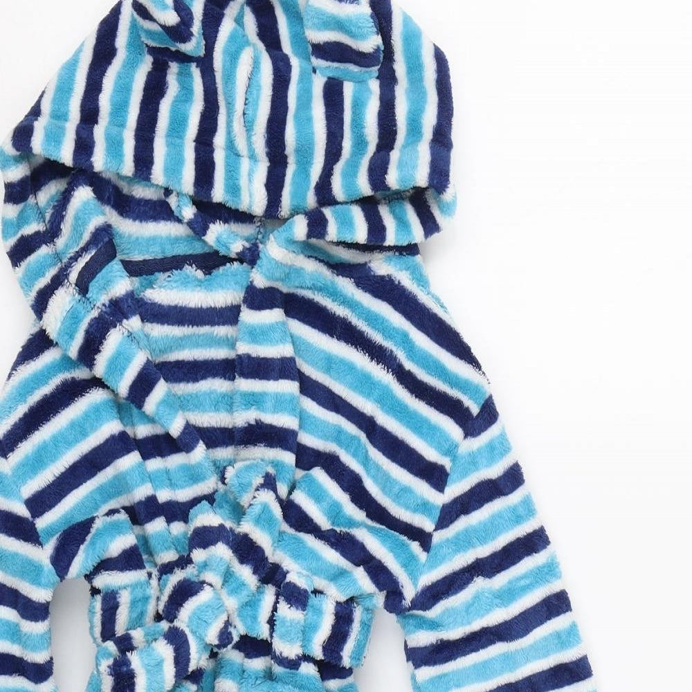 John Lewis Baby Blue Striped  Cami Gown Size 18-24 Months
