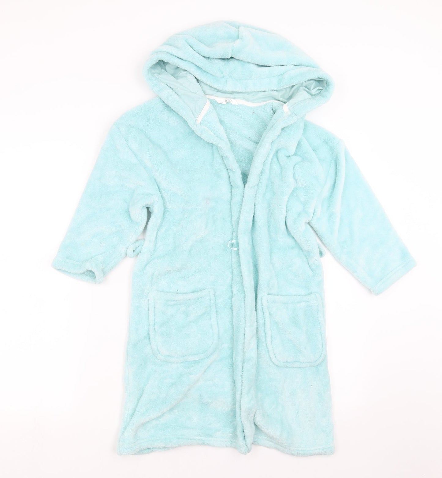 Marks and Spencer Girls Green Solid  Top Robe Size 7-8 Years
