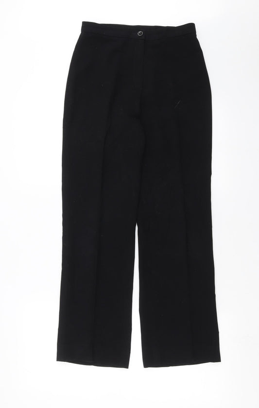Crotti Womens Black   Trousers  Size 26 in L28 in