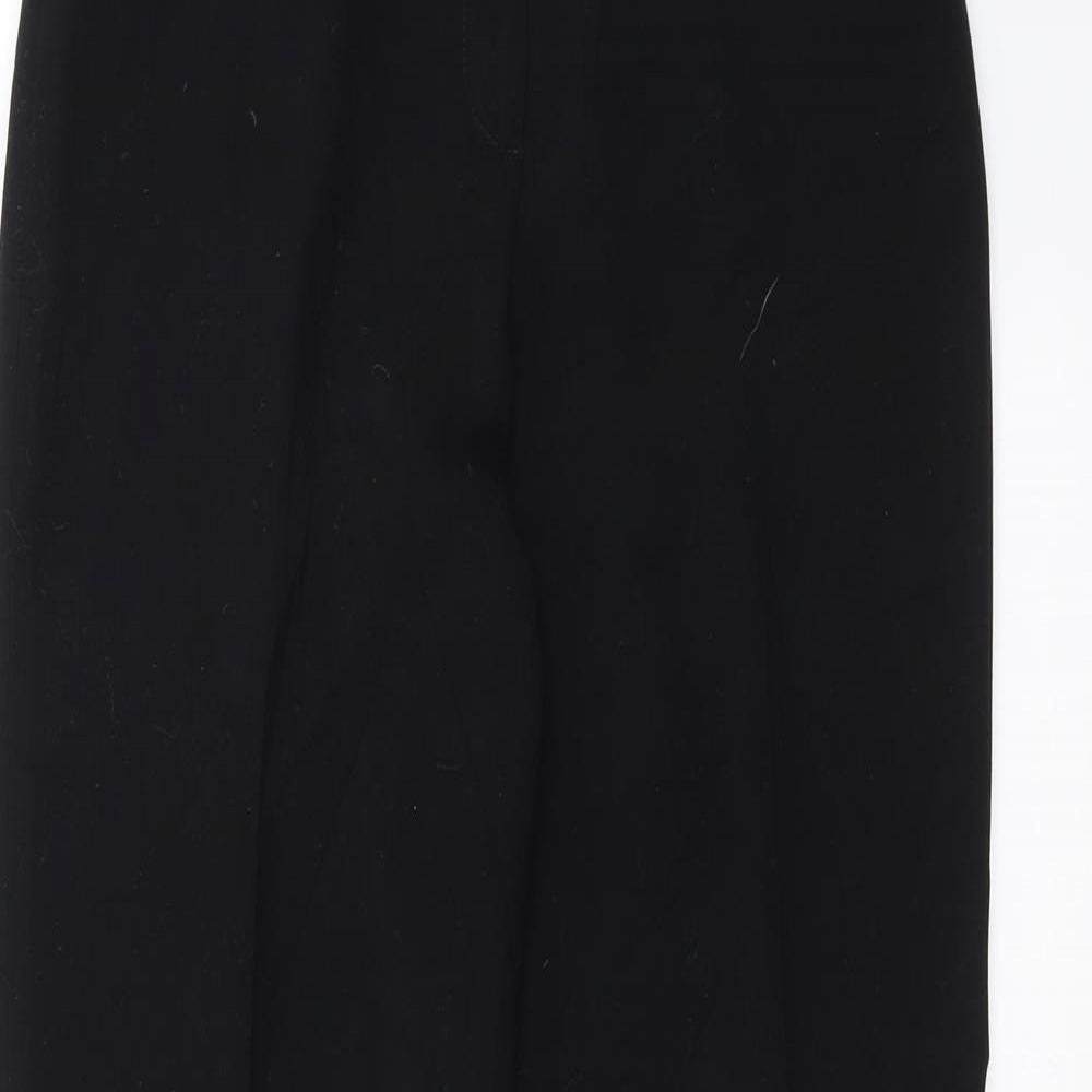 Crotti Womens Black   Trousers  Size 26 in L28 in