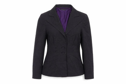 sweet suit Womens Purple Striped  Jacket Suit Jacket Size 8