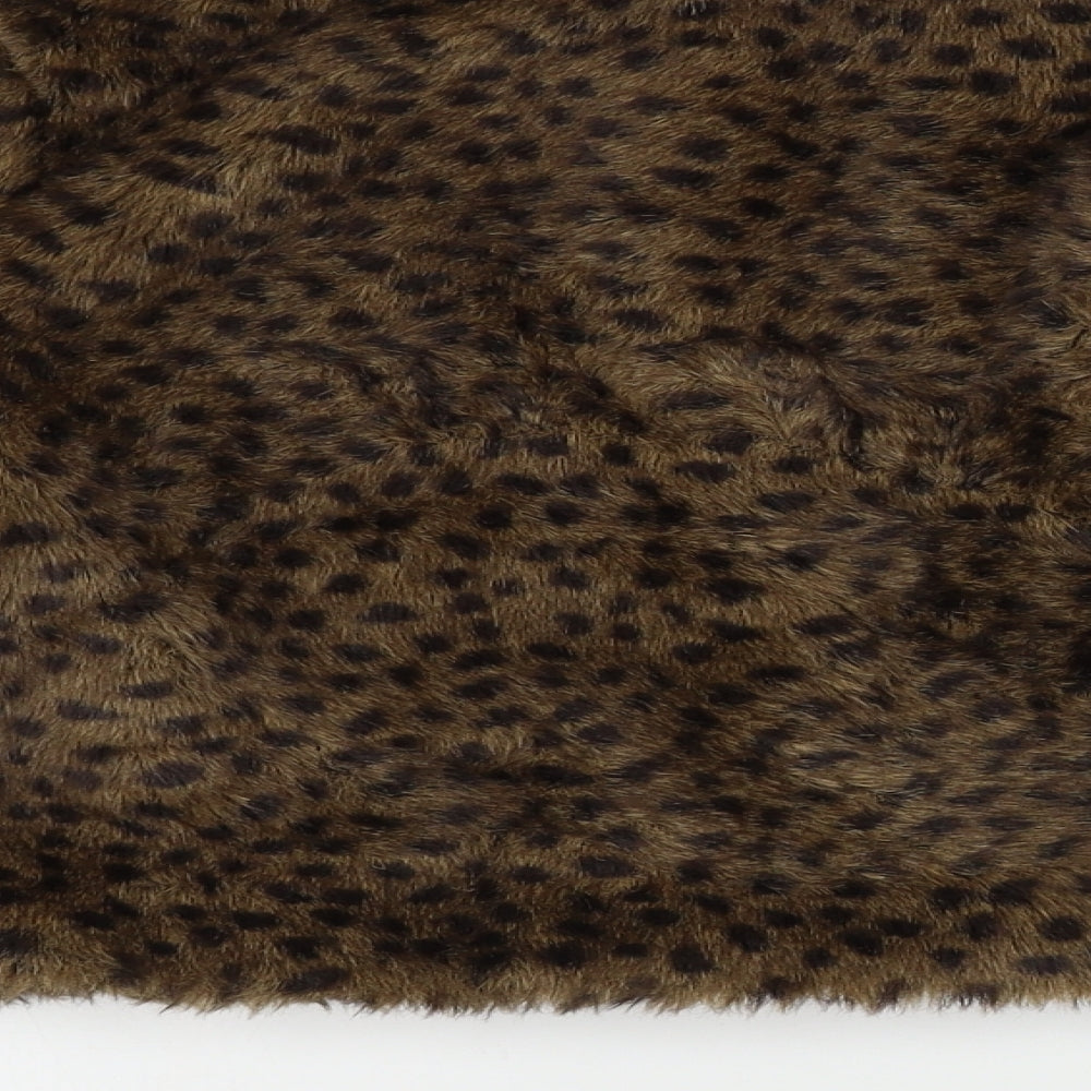 NEXT  Girls Brown Animal Print  Jacket Coat Size 10 Years