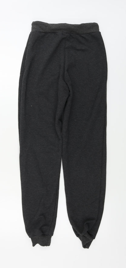 PRETTYLITTLETHING Womens Grey   Sweatpants Trousers Size 6 L27 in