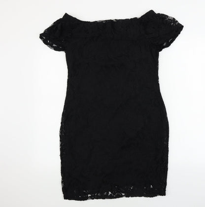 Peacocks Womens Black   Bodycon  Size 10