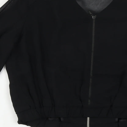 Next  Womens Black   Jacket Coat Size 8