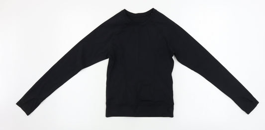 Preworn  Womens Black   Basic T-Shirt Size S