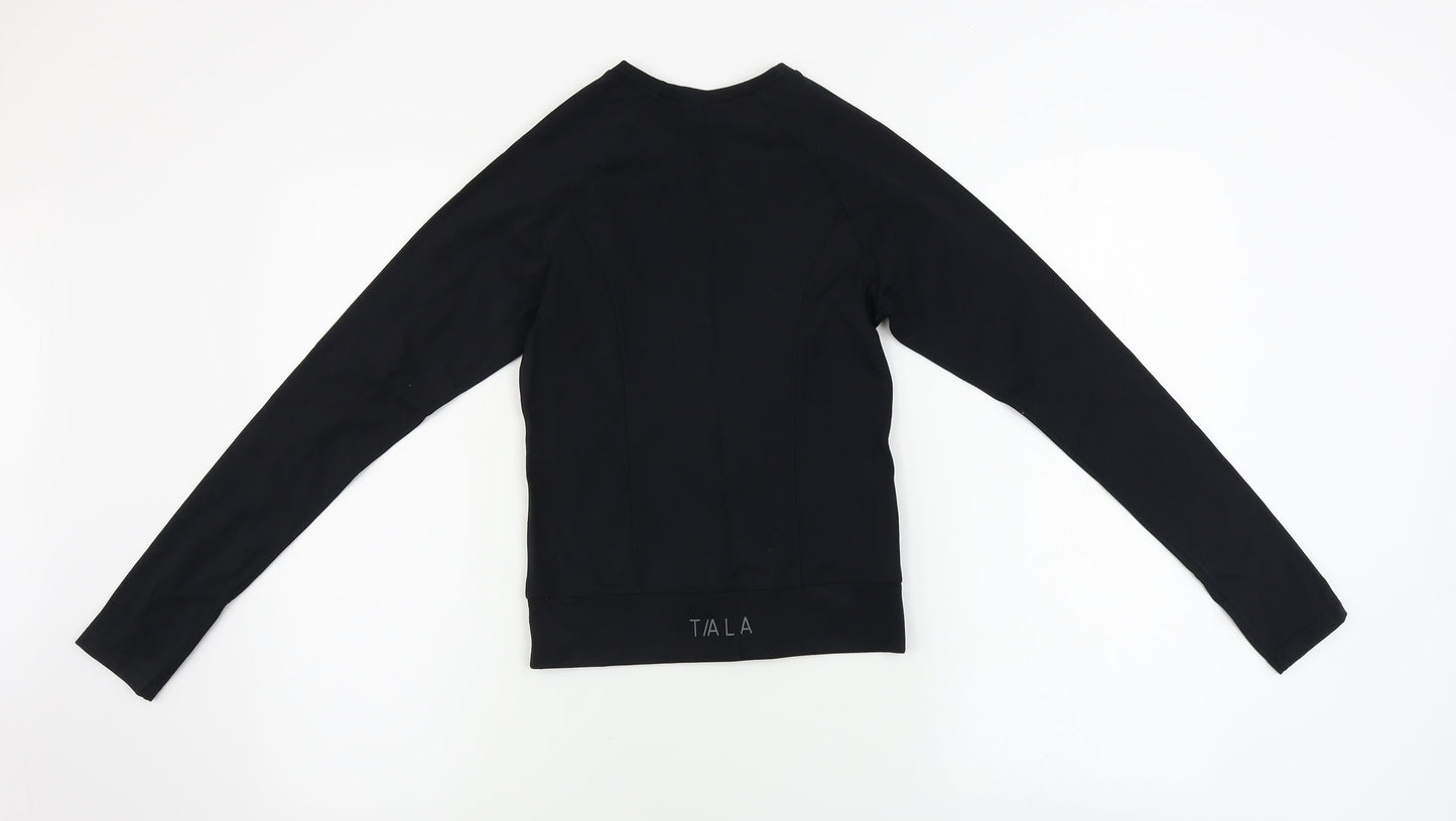 Preworn  Womens Black   Basic T-Shirt Size S