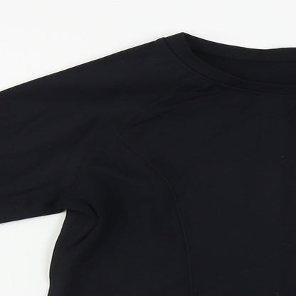 Preworn  Womens Black   Basic T-Shirt Size S