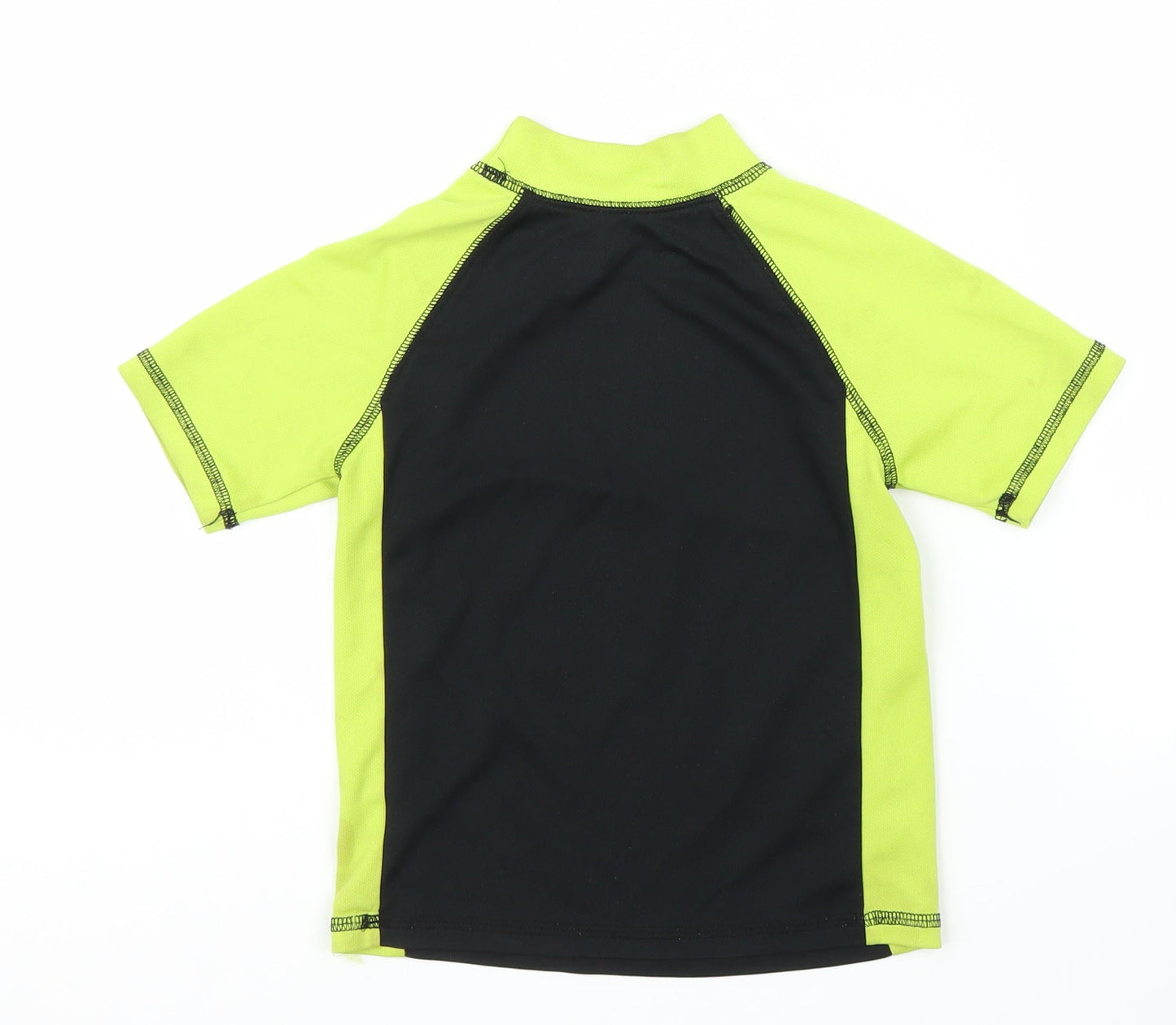 Jumping Beans Boys Black   Basic T-Shirt Size 5-6 Years