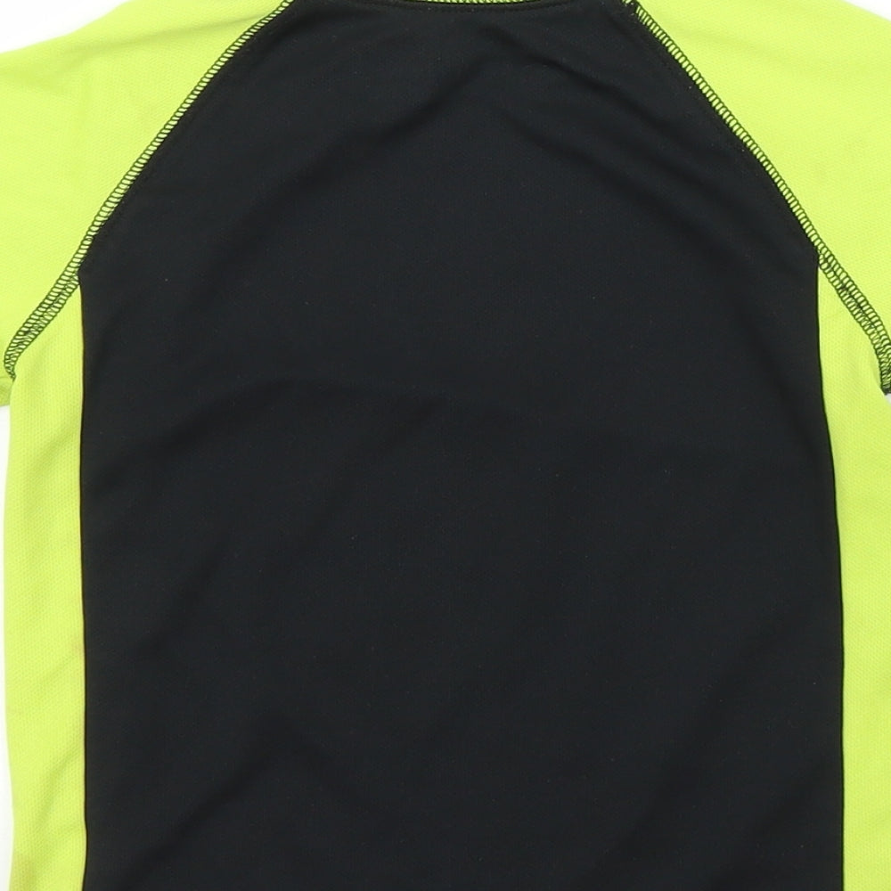 Jumping Beans Boys Black   Basic T-Shirt Size 5-6 Years