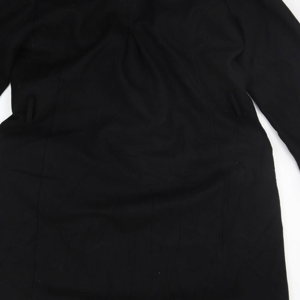 Roman Womens Black   Jacket Coat Size S