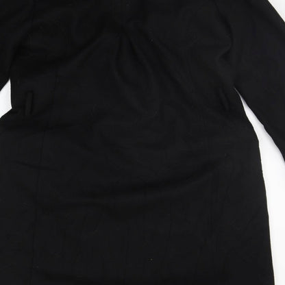 Roman Womens Black   Jacket Coat Size S