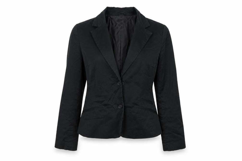 b.young Womens Black   Jacket Suit Size 10