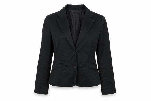 b.young Womens Black   Jacket Suit Size 10