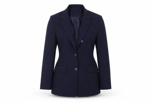 Preworn Womens Blue   Jacket Suit Jacket Size 14