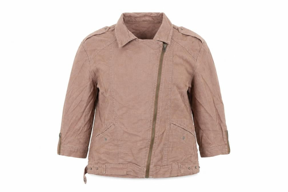 WAREHOSUE Womens Beige   Jacket Coat Size 10