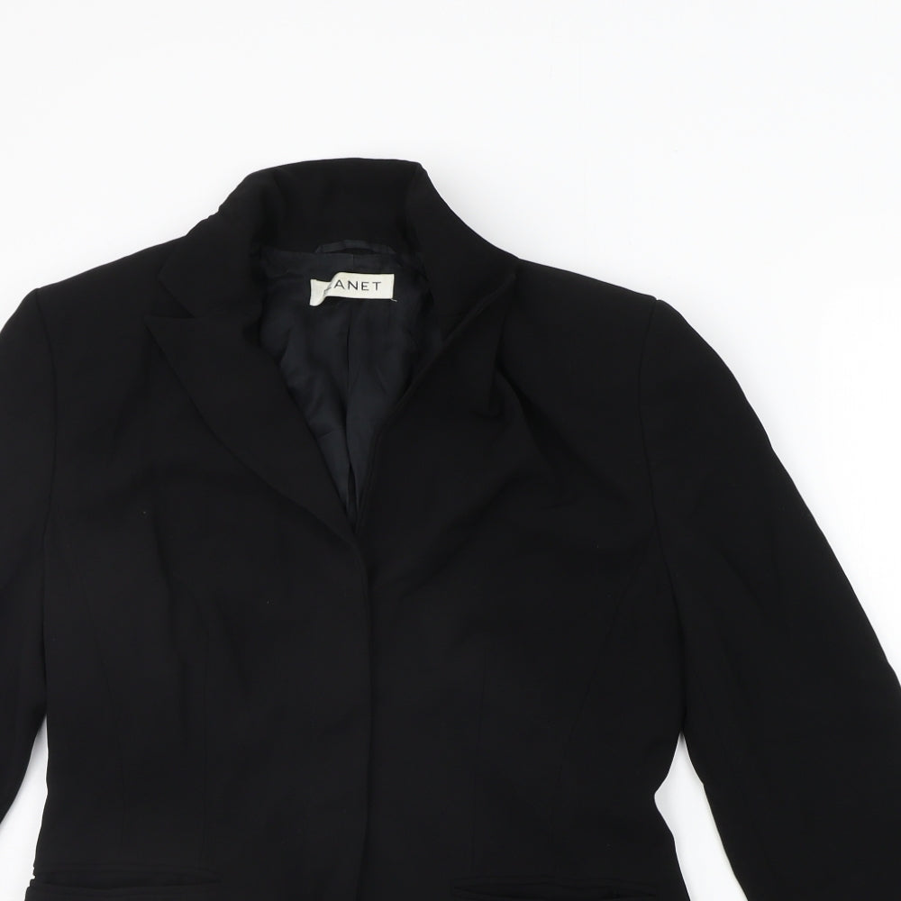 PLANET Womens Black   Jacket Blazer Size 8