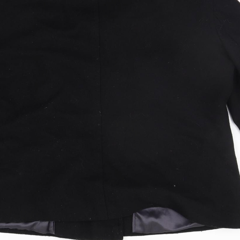 Linea Womens Black   Jacket Coat Size 16