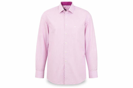 Seidensticker Mens Pink    Button-Up Size 16
