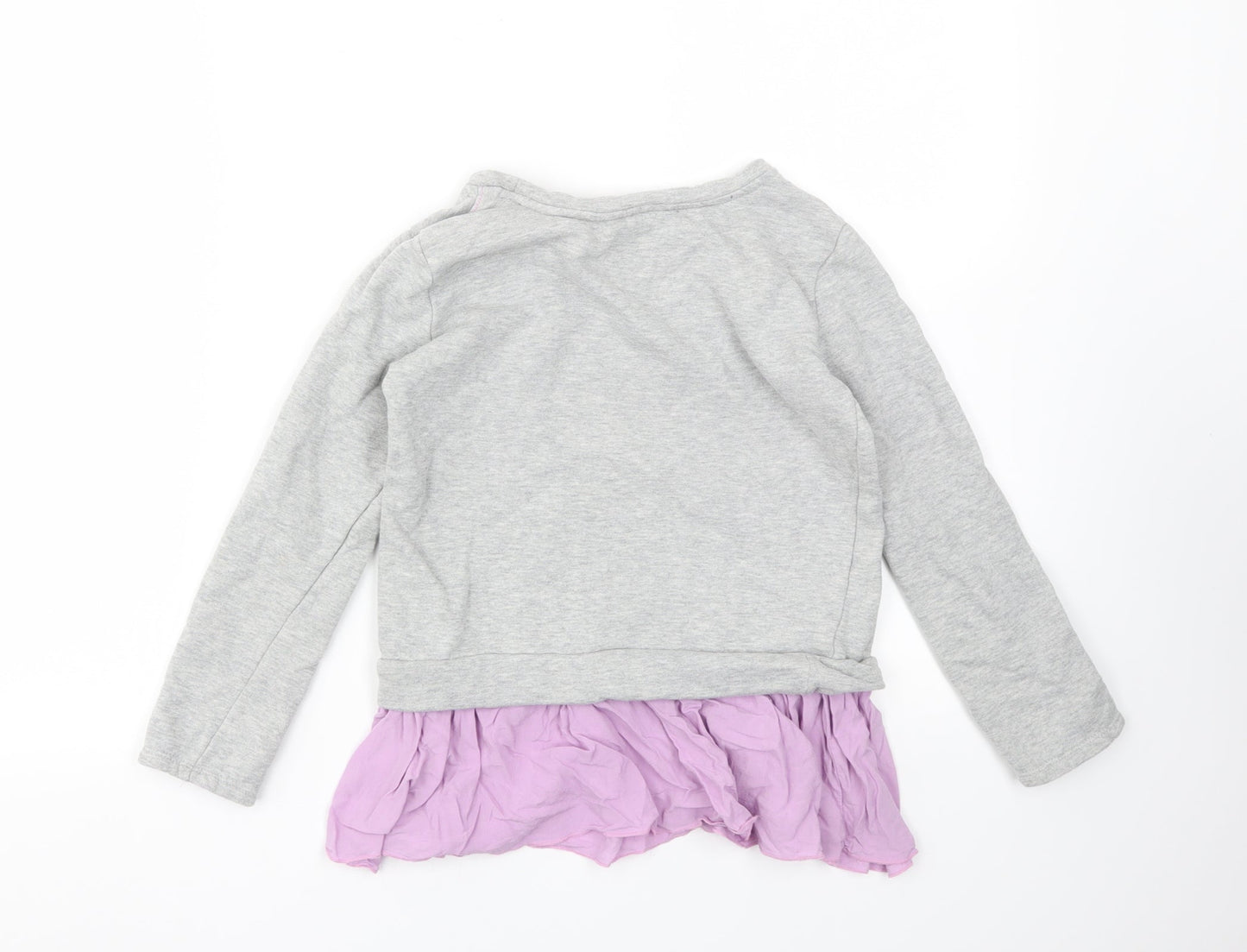 Pumpkin Patch Girls Grey   Pullover Jumper Size 9 Years