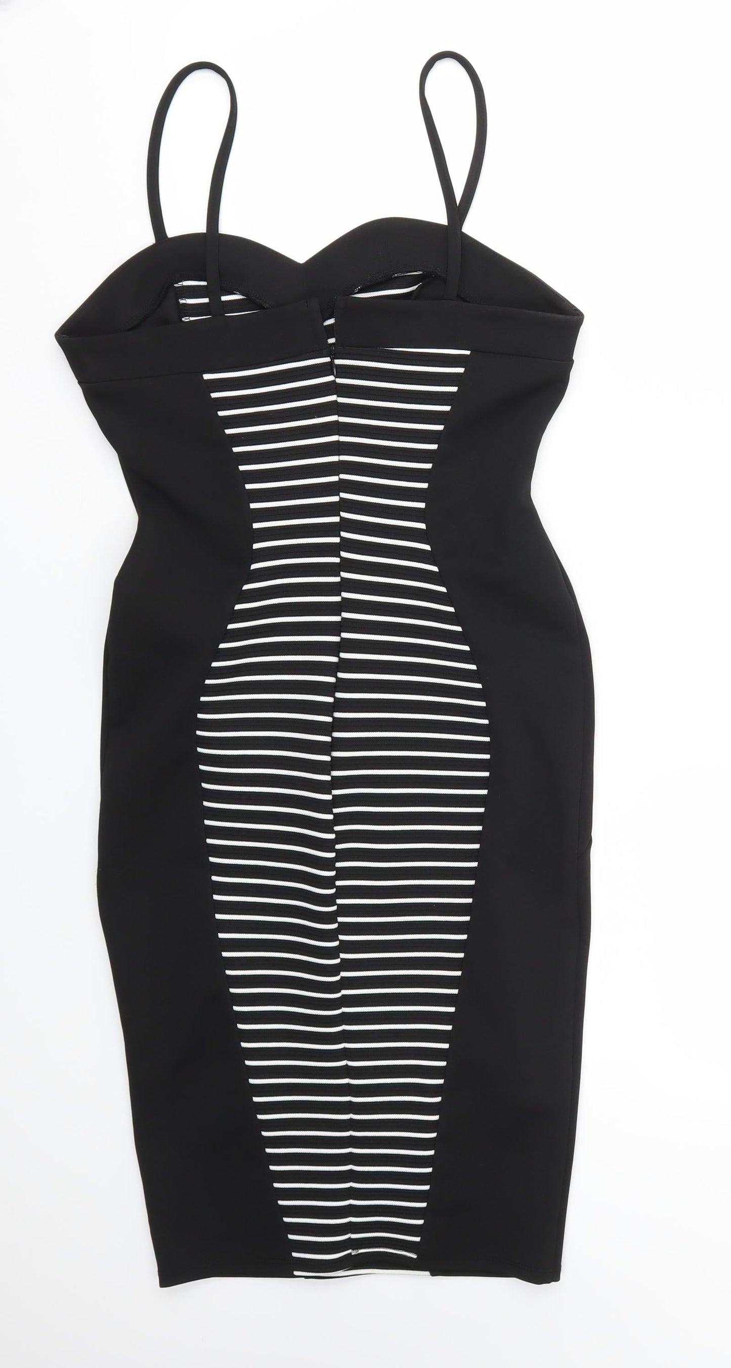 Jessica Womens Multicoloured Striped  A-Line  Size 10