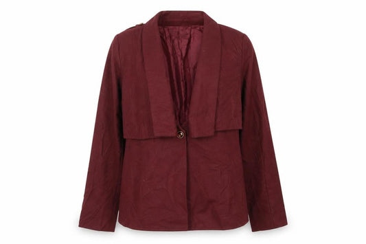 CUTIE  Womens Red   Jacket Blazer Size 10